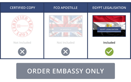 Egypt Embassy Only
